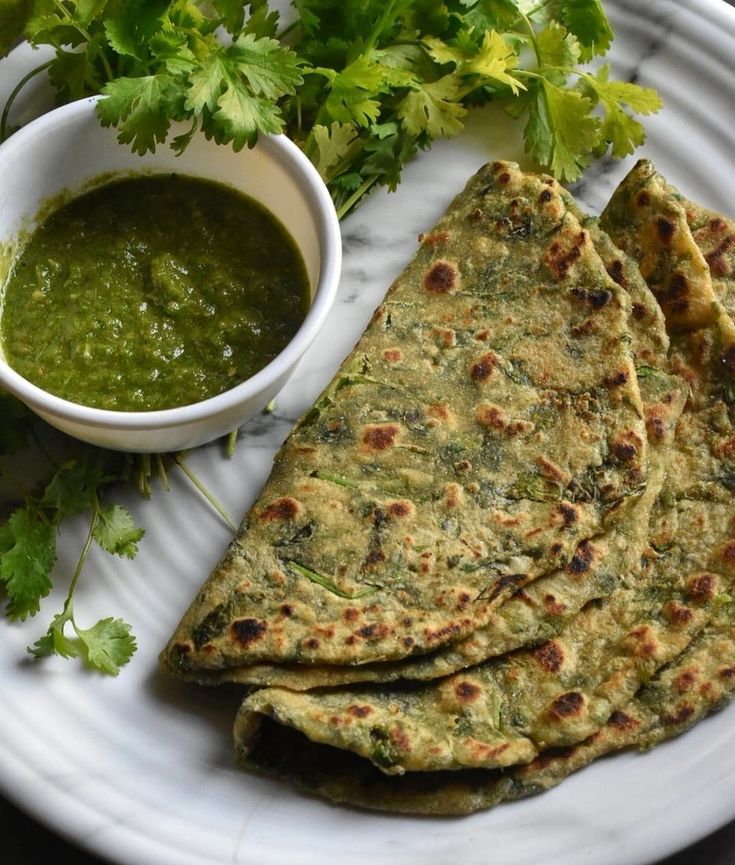 Palak Paratha